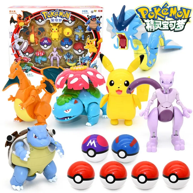 Фигурка покемона игрушечная карманная фигурка монстра Lunala Pikachu Solgaleo Charizard