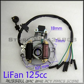 

125cc Magneto Stator for Most of LF 125cc kick start engine dirt pit bike ATV Quad parts