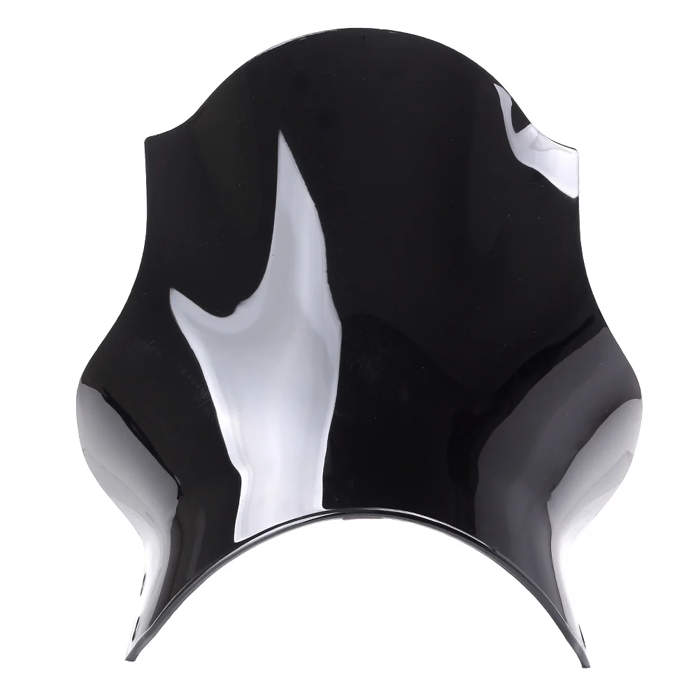 

Motorcycle ABS Windscreen Windshield Wind Deflectors Screen Windproof Double w/ Bolts For Honda CB 400SF CB400SF Universal
