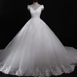 Белое свадебное платье 2019 vestido de novia fotos reales бальное платье длиной до пола robe de mariage vestido de noiva изготовление на заказ