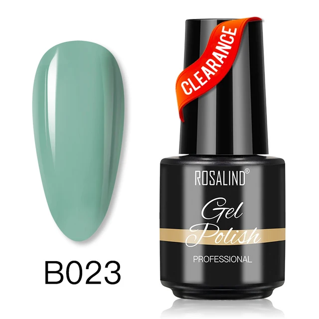 ROSALIND Gel Nail Polish Glitter Gel For Manicure Art Semi Permanent Hybrid Varnish Need UV LED Base Top Coat Nail Polish SLA-B023