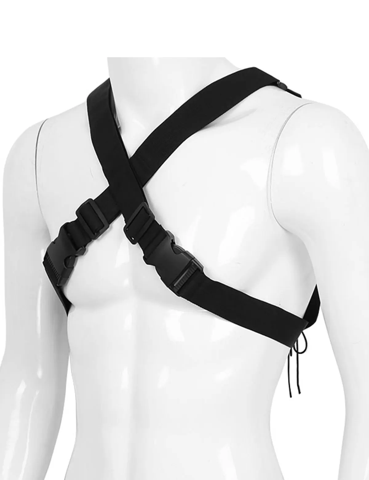 YiZYiF Men Harness Belt Cosplay Faux Leather Dual Sword Carrying Back Scabbard Holder Pistol Holster Costumes -Zentai shop online Hc3ef2a28ed6d44de8bed7c4e20e28464p.jpg