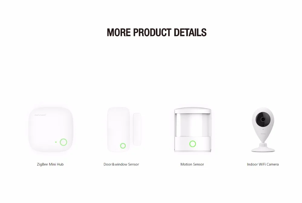Orvibo ZigBee Smart Home Security Kit pro Controller Hub Smart Remote Control,Zigbee Motion Sensor Door& Window Sensor