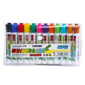 

12-color erasable color whiteboard pen set