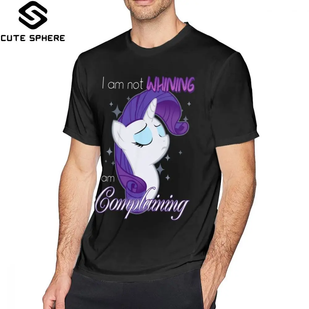 

Mlp T Shirt Not Whining T-Shirt Short Sleeve Basic Tee Shirt Male 100 Percent Cotton Awesome Big Graphic Tshirt