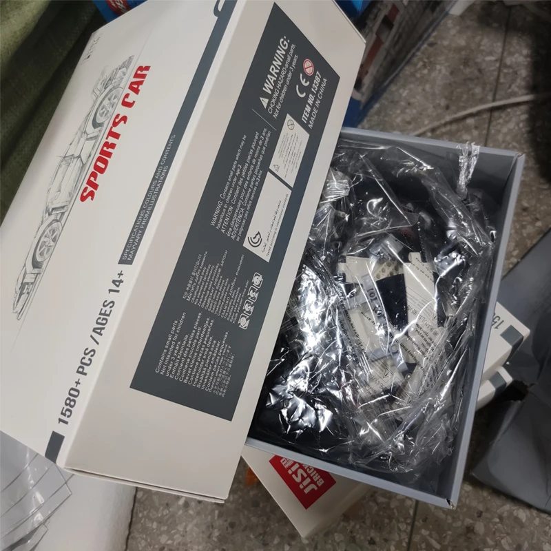 20097 серии RSR Technic супер машина 1580 шт 13387 90066 строительные блоки кирпичи 42096 игрушки Рождественские украшения