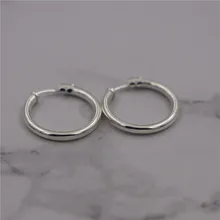 Настоящее 925 пробы серебряные серьги-гвоздики для женщин pendientes mujer moda pendientes хорошее ювелирное изделие