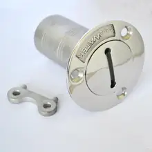 

Boat Deck Fill / Filler With key WATER/ GAS/FUEL/DIESEL/ WASTE Marine 316 Stainless Steel