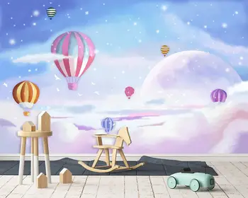 

[Self-Adhesive] 3D Hot Air Balloon 3386 Wall Paper mural Wall Print Decal Wall Murals