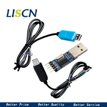 PL2303 PL2303HX/USB Para TTL Converter Módulo Adaptador RS232 PL2303TA com Tampa à prova de Poeira-PL2303HX para arduino download cabo