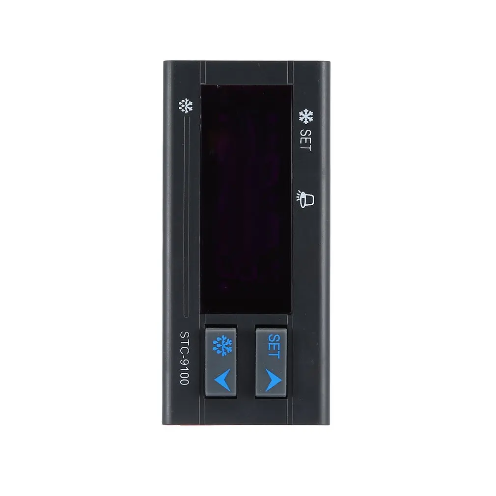 STC-9100 регулятор температуры для холодного хранения морозильник контроль температуры Лер охлаждения Мороз сигнализация двойной датчик горячая распродажа