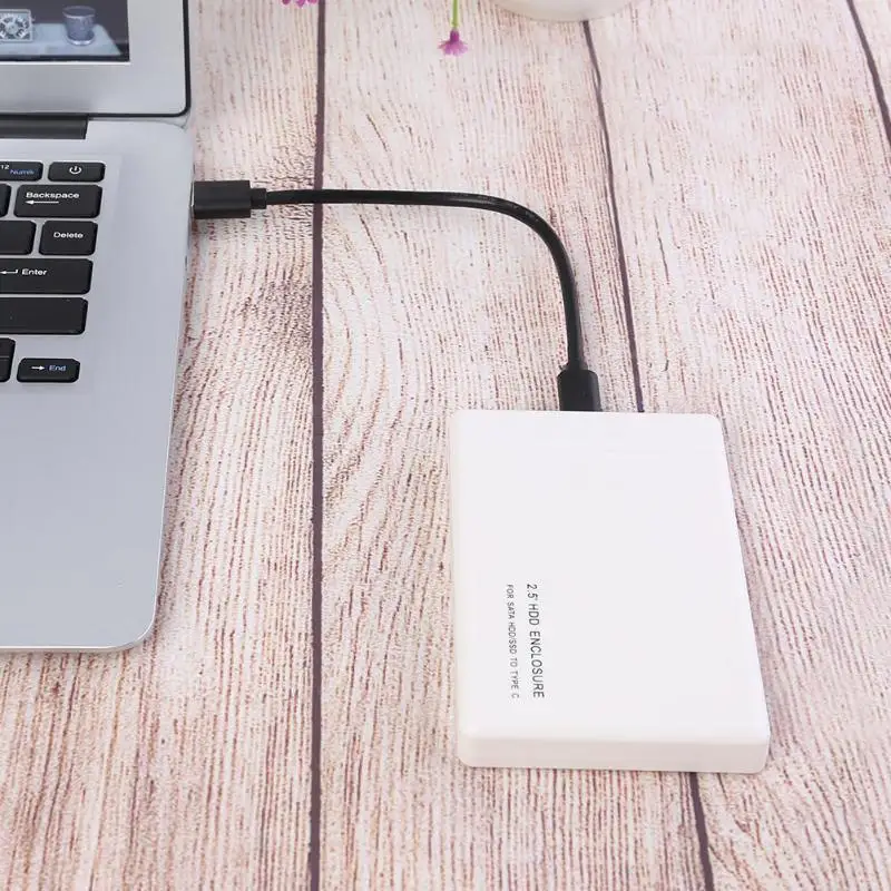 2,5 дюйма SATA для USB 3,0 адаптер HDD чехол для жесткого диска для type-C чехол с соединительным кабелем 2,5 дюйма SATA жесткий диск для ноутбука