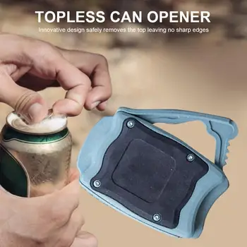 

Manual Can Opener Professional Effortless Openers with No Sharp Edge Go Swing Topless Bar Tool for Household Kitchen