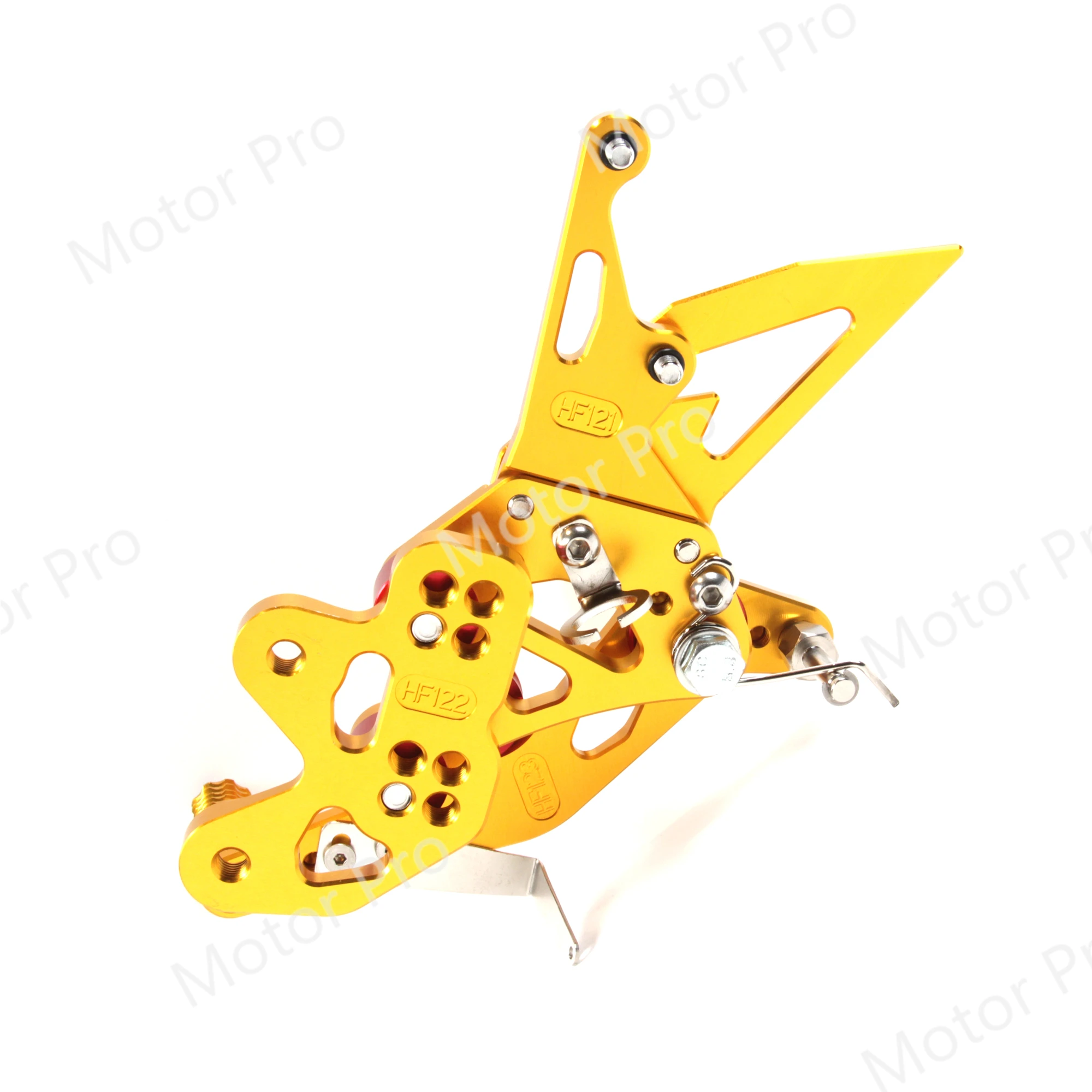 Регулируемые подножки для SUZUKI GSXR 600 750 2011- аксессуары для мотоциклов Rearset педаль GSX R GOLD GSXR600 GSXR750 золото
