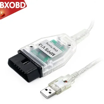 

ECU Programmer SMPS MPPS V13 CAN Flasher Chip Tuning Remap MPPS V13 OBD2 Car Diagnostic Cable With Multi-Language