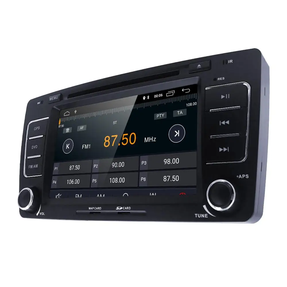 Excellent Android 9.0 Car Multimedia player GPS Autoradio 2 Din 7 Inch For SKODA Octavia 2009-2013 Bluetooth IPOD FM Radio RDS WIFI DVR SD 2