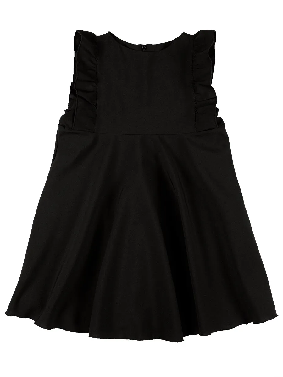 Сарафан для девочки Viva Baby D1512-3, черный