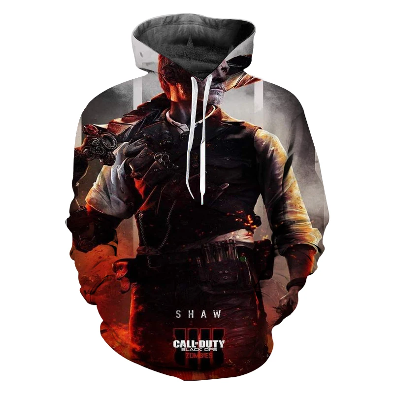 Толстовки с капюшоном мужские худи Sudaderas Para Hombre толстовки пистолет спецназа игры