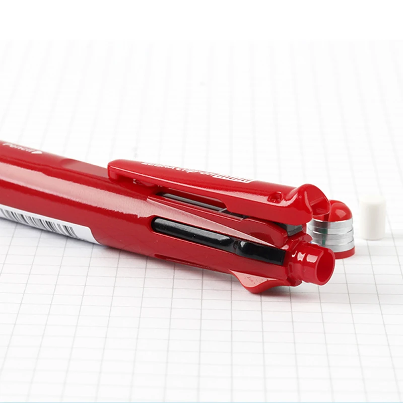 One Piece Zebra B4SA3 Clip-On 4 Color 0.7 mm Ballpoint Multi
