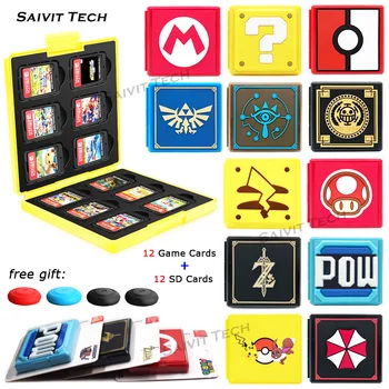 

Nintendos Nintend Switch Card Case Cover Portable Colorful Shockproof Protective Storage Hard Shell Box for Nintendo Switch NS