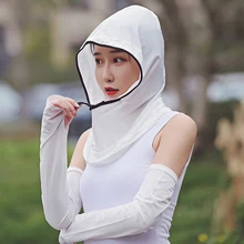 New Women Sun Hat Multi Function Anti-UV Summer Hat Lady Striped Wide Brim Visor Cap Female Neck Protect Riding