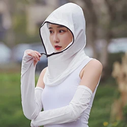 New Women Sun Hat Multi Function Anti-UV Summer Hat Lady Striped Wide Brim Visor Cap Female Neck Protect Riding