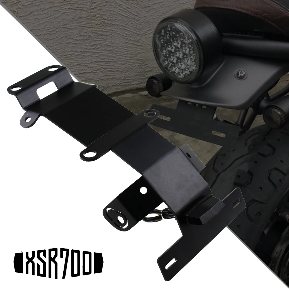 

For Yamaha XSR700 2015 2016 2017 2018 2019 2020 Tail Tidy Fender Eliminator Kit License Plate Holder Bracket XSR 700 2015-2020