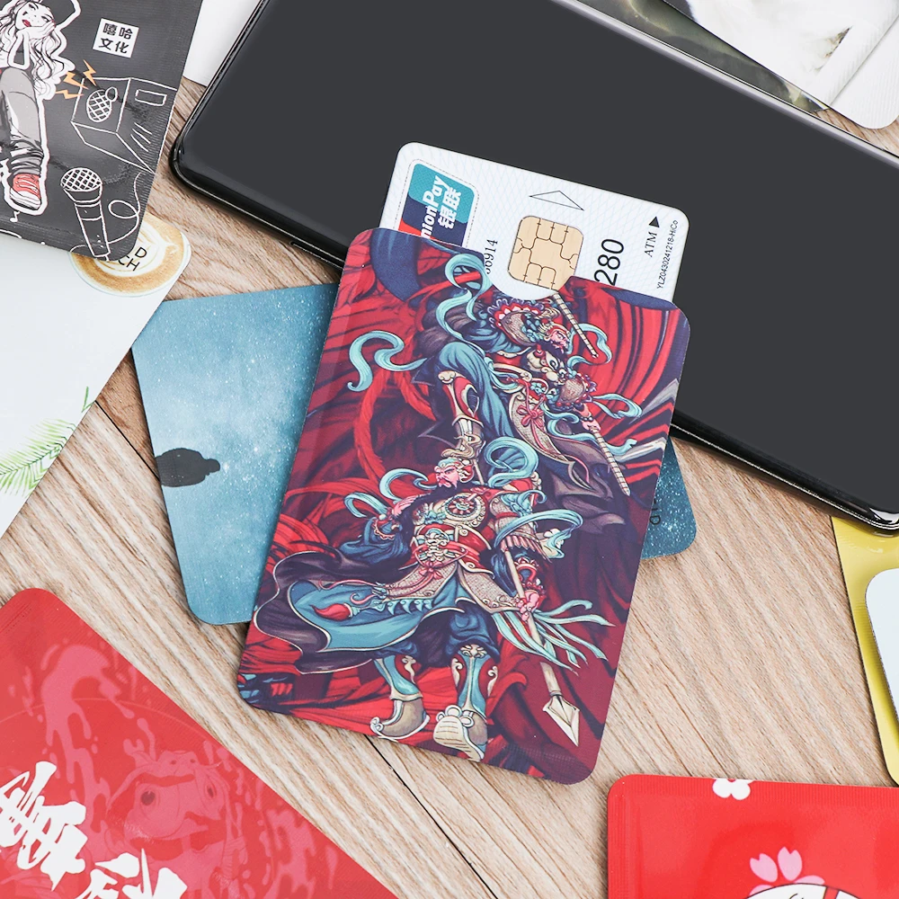 Чехол для банковских карт с защитой от кражи и RFID защитой|Держатели записок| |