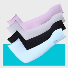 Лето, защита от ультрафиолетовых лучей, от льда, рукав, вискоза, защита от солнца, манжеты, подлинное изделие, без пальцев, бесшовные, для езды на велосипеде, спортивные рукава