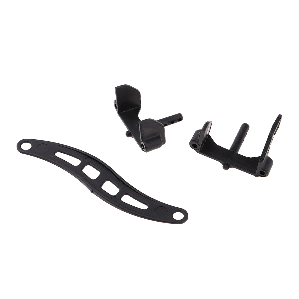 BLACK Battery Mount Bracket Kit for WLtoys K969 K979 K989 1:28 RC  Car