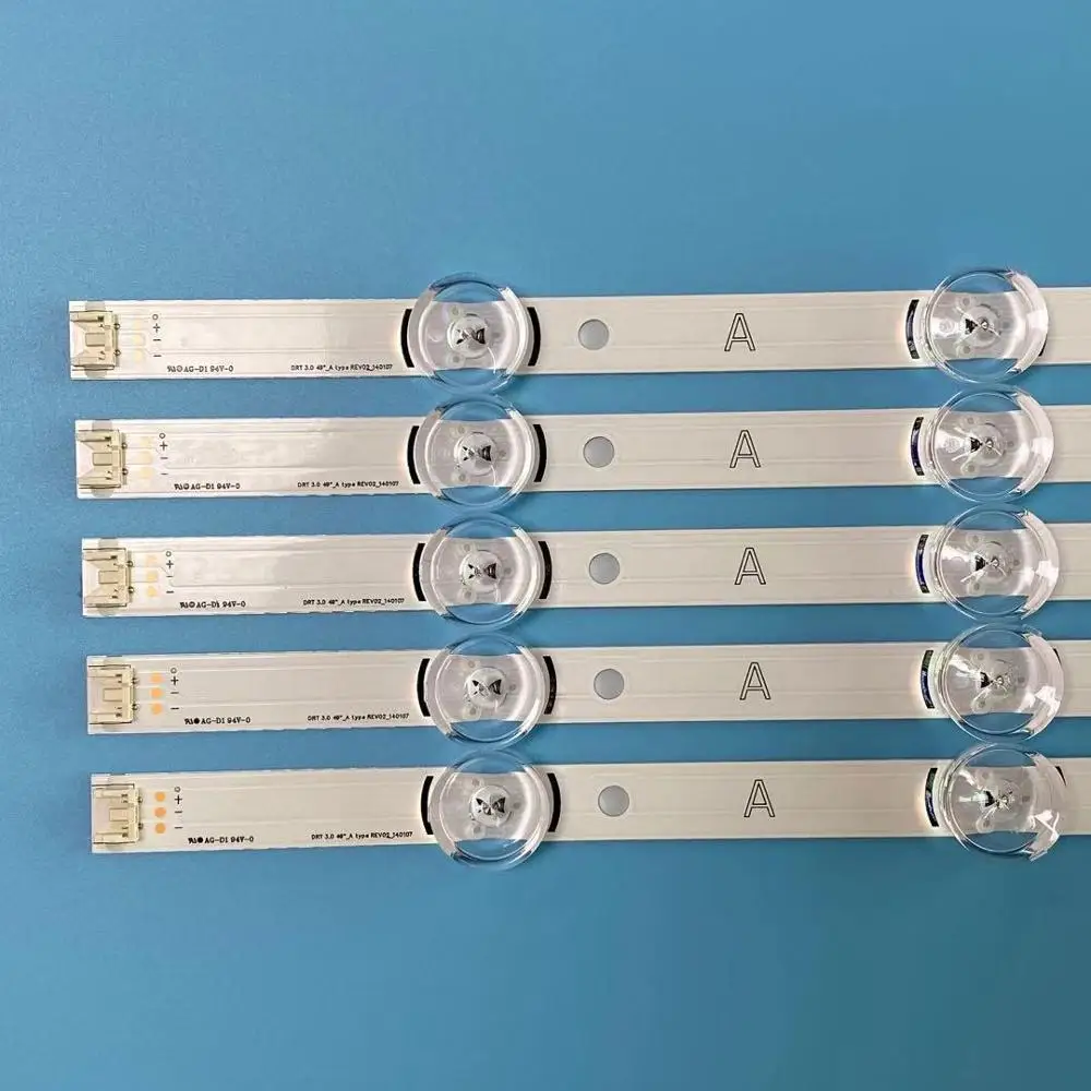 Tira Retroiluminação Led para lg 49 tv 49lf640v 49lb628v 49lb552v 49lb558v 49lb580u-zm 49lb580b-zm 49lb572v-zp 49lb572u-zp 6916l1944a - Imagem 4