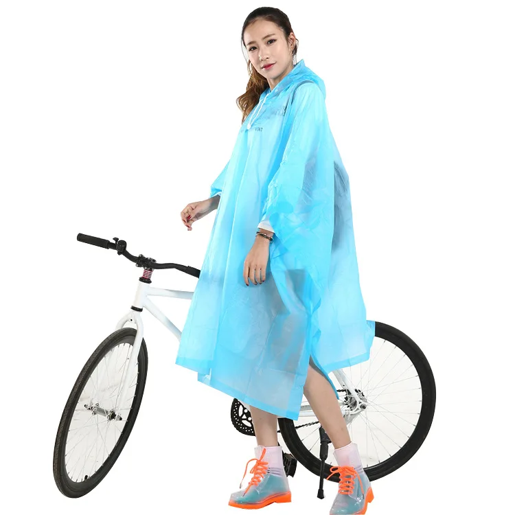 Yiwu напрямую от производителя продавая Взрослый Цвет Европа и Америка Мода Многофункциональный плащ ПВХ открытый велосипед Pon