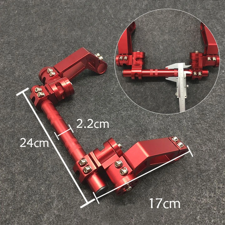 Universal Aluminum Handle ATV Dirt Pit Bike Motocross Motorcycle Handlebar Modified pedal motorcycle separation handle