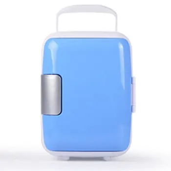 

4L Car Refrigerator Car Portable Dual-Use Refrigerator Heating And Cooling Box With Cup Holder Professional