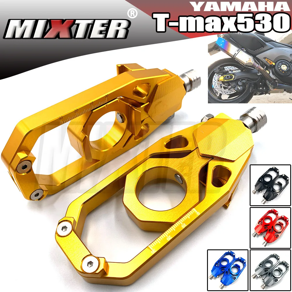 Натяжитель цепи мотоцикла Catena задний мост шпинделя для YAMAHA Tmax530 Tmax500 2012-2016 T-MAX500 |