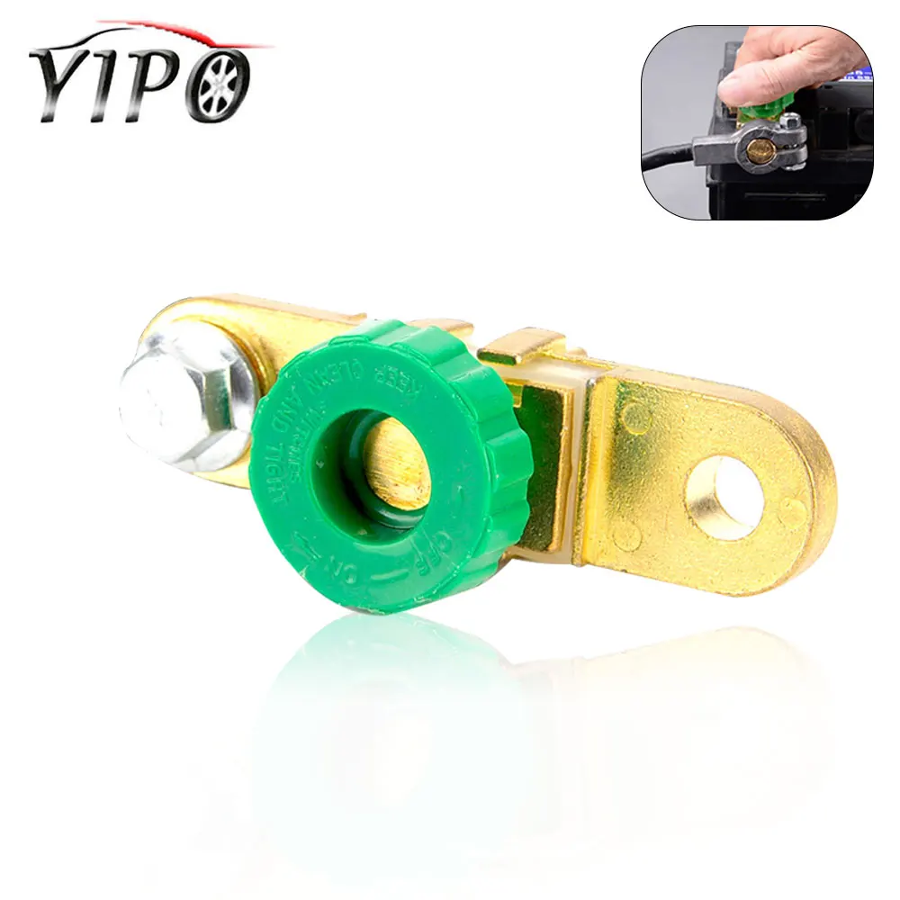 

Car battery power off switch Adeeing Car Motorcycle Battery Terminal Link Quick Cut-off Switch Relays Interior Parts auto Truck