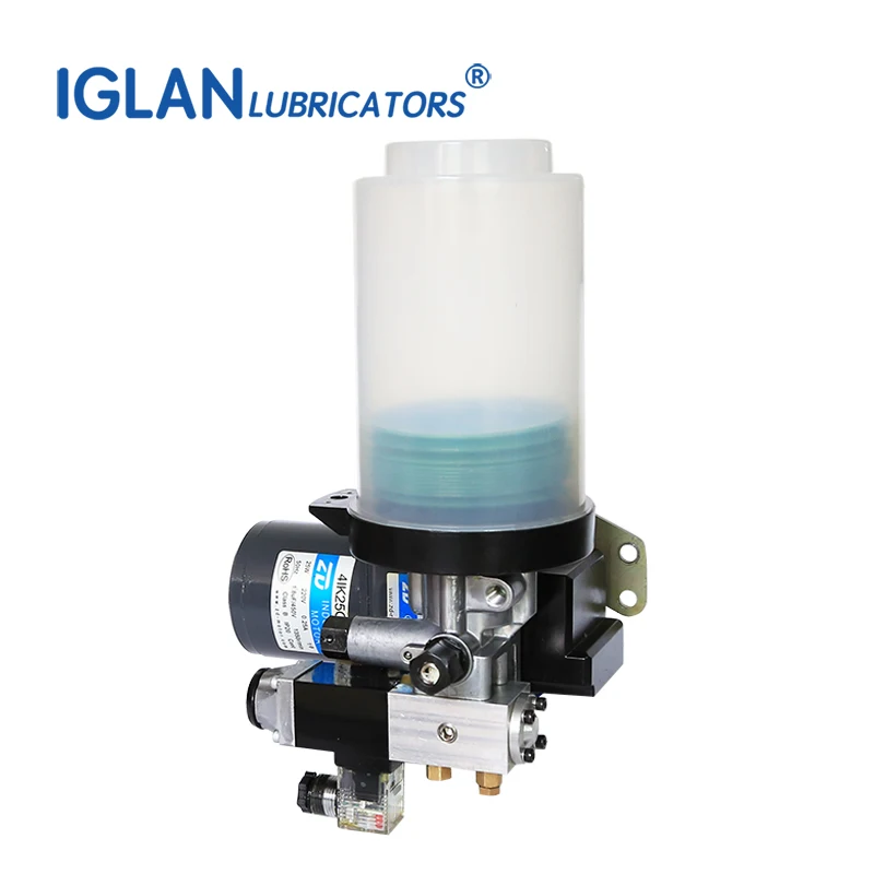 IGLAN AHGS4 700cc CNC автоматический смазочный насос 220V 110V 12V PLC цифровой электрический смазочный насос для фрезерного станка с ЧПУ