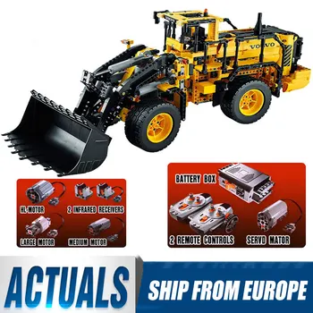 

20006 Technic Series Volvo L350F Wheel Loader Model 1636Pcs Building Set Blocks Bricks Toys Gifts Compatible with 42030