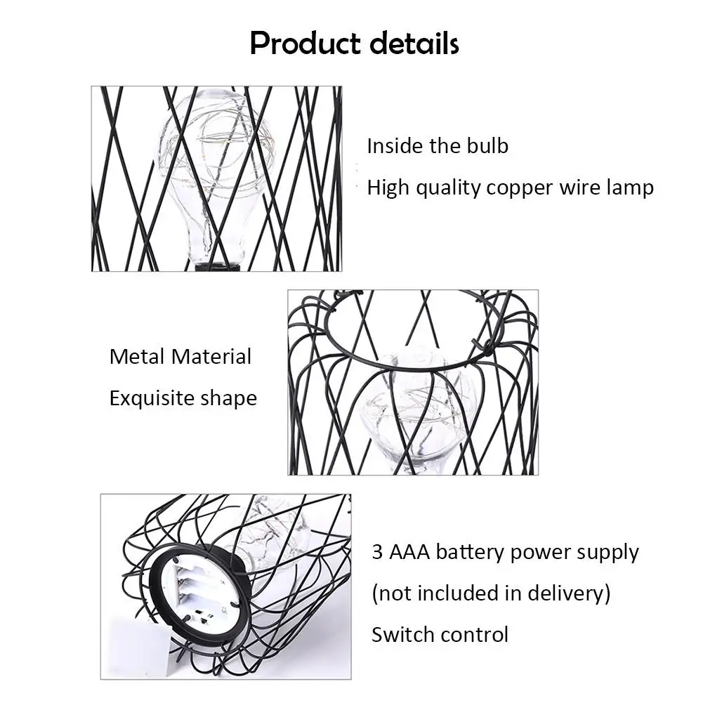 Kaufen Retro Tisch Lampen Für Schlafzimmer Wohnzimmer LED Nacht Lampe Kunst Moderne Bett Lampe Nacht Licht Weihnachten Dekoration Nacht Lampe