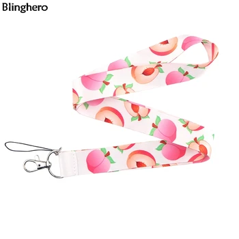 

Blinghero Peach Lanyard for Keys Cool Phone Holder Neck Straps Hang Ropes Fashion Accessory Print for Women Kids ZC0251