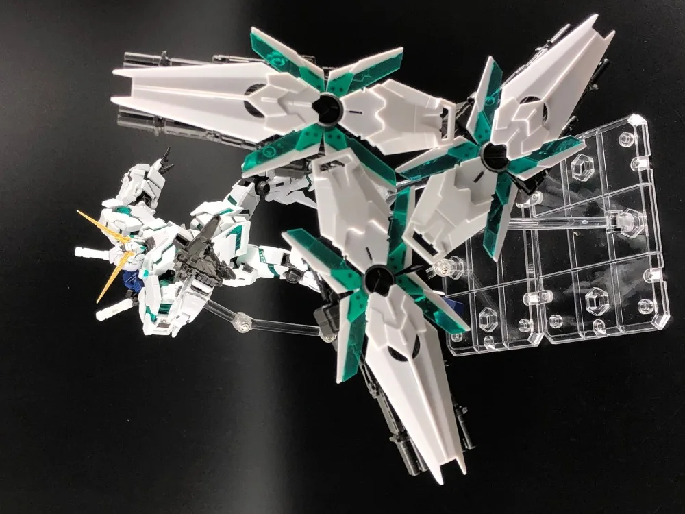 EffectsWings EW DE 3 щиты базовый набор для Bandai 1/144 RG HG RX-0 Полная Броня единорог Gundam DE017