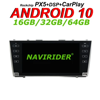 

Navirider GPS navigation For Toyota CAMRY 2007-2011 Touch screen DVD Car android 10 64gb rom radio bluetooth player stereo