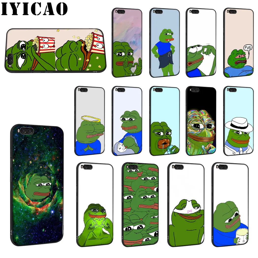 Мягкий силиконовый чехол для телефона the Frog meme pepe Redmi 8A 4A 4X 5A 6A 5 6 Plus 7 S2 Note
