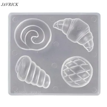 

Jewelry Tools Kawaii Silicone Molds Handmade Resin Bread Food Pendant DIY Mold