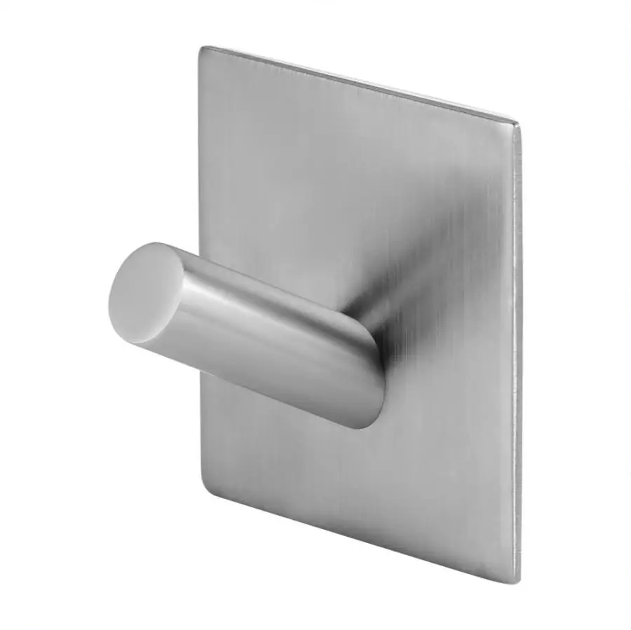 

Stainless Steel Adhesive Hook Coat Bathroom Kitchen Towel Hanger Wall Door LJ