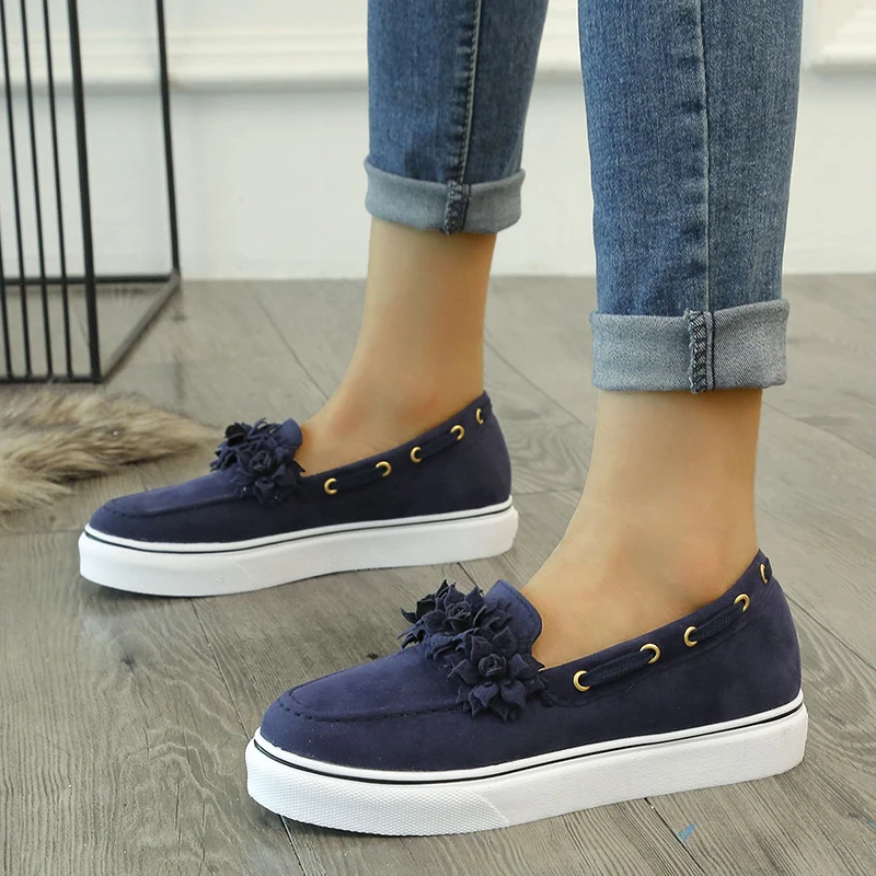2020 Casual Sneakers Women's Flat Platform Shoes Women Creepers Women's