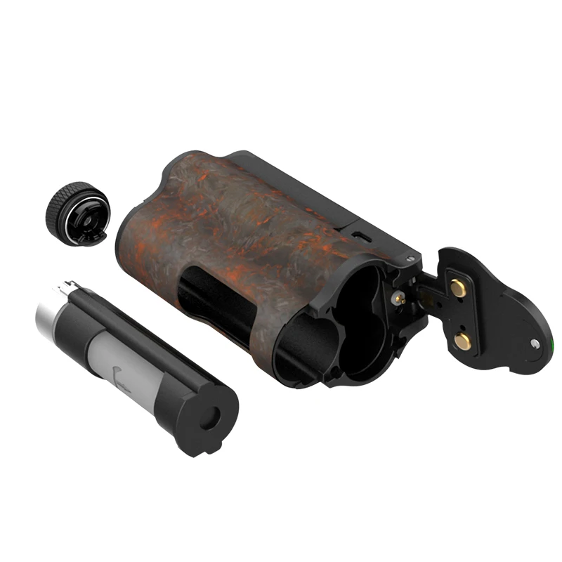 200 Вт Dovpo Topside двойной карбоновый Squonk мод с чипом YIHI питание от Двойной 18650 батареи Vape мод VS Drag 2/Naboo мод