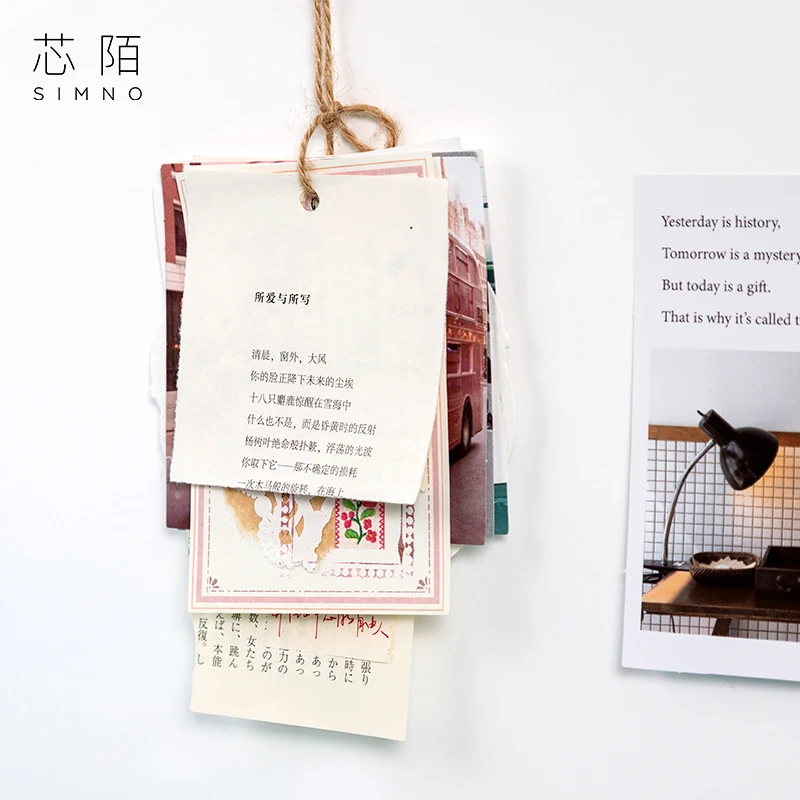 50 листов Ретро INS стиль Vinage стикер путешествия декорации кошки дневник в стиле Скрапбукинг этикетка наклейка sticaries Sticke