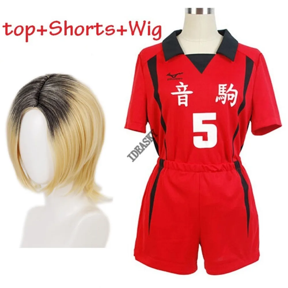 Костюм для косплея Haikyuu Nekoma High School 5 1 Kenma Kozume Kuroo Tetsuro Haikiyu Волейбольный мяч