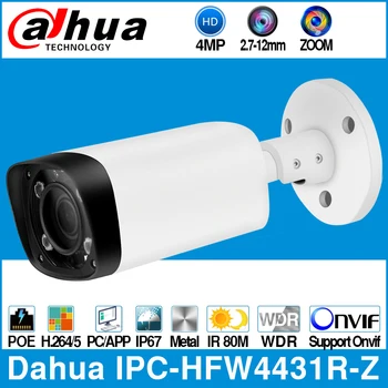 

Dahua IPC-HFW4431R-Z 4MP POE IP Camera 80m MAX IR Night 2.7~12mm VF lens Motorized Zoom Auto Focus Bullet Security CCTV Camera
